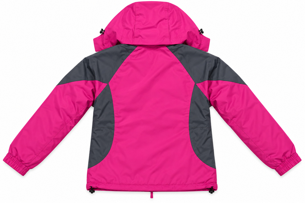 unisex 3 in 1 hooded jacket with removable fleece lining & zip pockets – 6 color