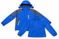 unisex 3 in 1 hooded jacket with removable fleece lining & zip pockets – 6 color